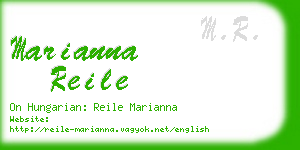 marianna reile business card